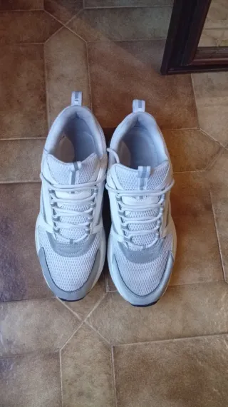 Zapatillas Dior Blancas y Grises