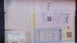 Zapatillas Dior Blancas y Grises