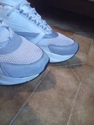 Zapatillas Dior Blancas y Grises