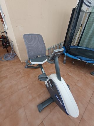 Bicicleta Estática Reclinada