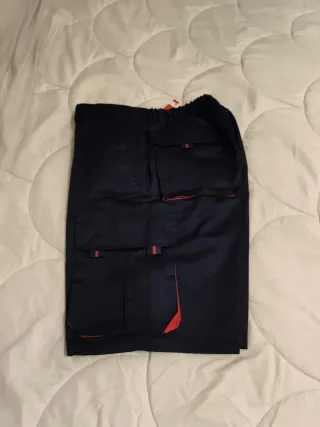 Pantalón corto trabajo Velilla azul