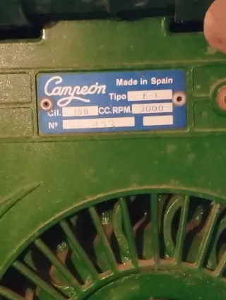 Motobomba gasolina Campeón buen estado