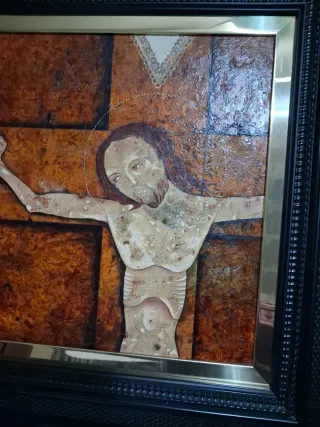 Cuadro de Cristo Crucificado de Díaz Del