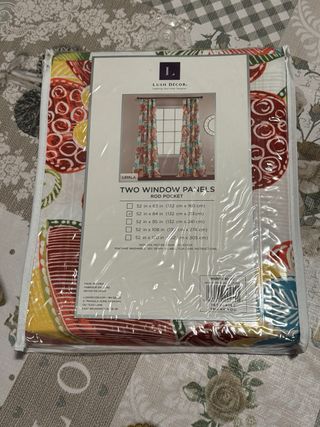 Cortinas Lush Decor Flores Tropicales