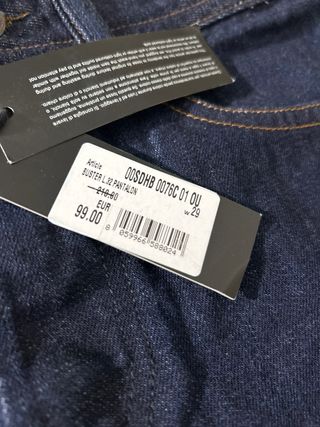 Tejano Diesel Mujer Azul Talla 29x32