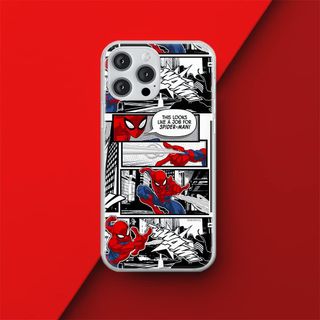 Ert Group Custodia per iPhone con licenza Marvel Spider Man