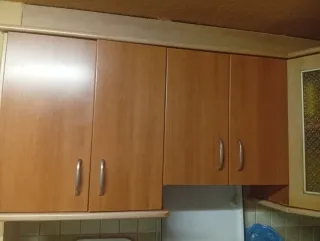 Muebles de cocina madera y metal