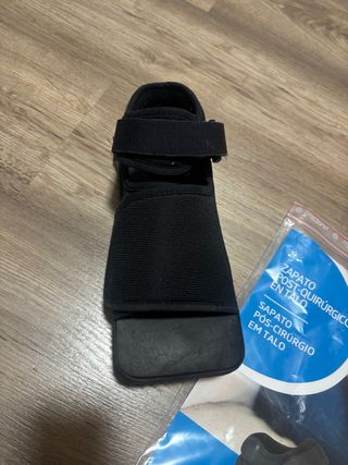 Zapato Post-Quirúrgico Negro tallaS 33-36