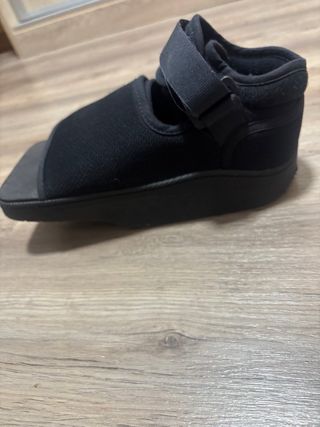 Zapato Post-Quirúrgico Negro tallaS 33-36