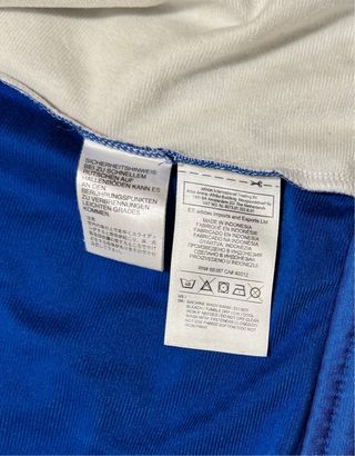 Track Jacket Adidas azul y blanca