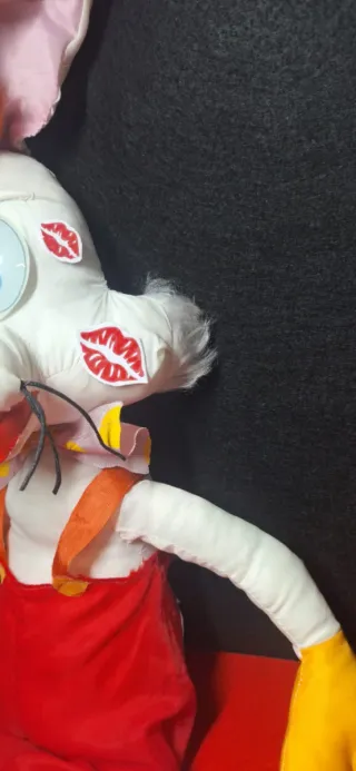 Peluche vintage Roger rabbit Disney 80s