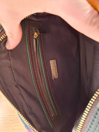 Bolso PG multicolor con estampado geométrico