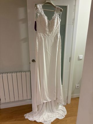 Vestido de Novia Blanco Sin Estrenar y sin arregla