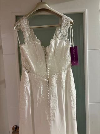 Vestido de Novia Blanco Sin Estrenar y sin arregla