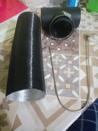 Tubo flexible, T y espadín