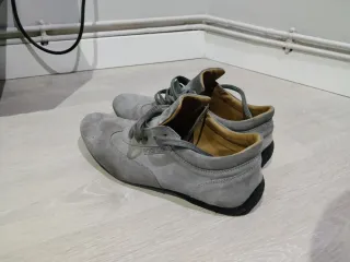 Zapatillas Sparco de ante grises