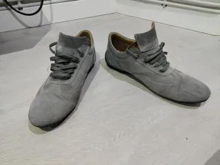 Zapatillas Sparco de ante grises