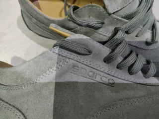 Zapatillas Sparco de ante grises