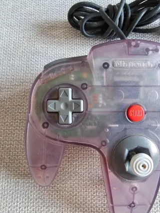 Controller Nintendo 64 Originale Trasparente Viola
