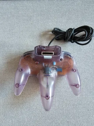 Controller Nintendo 64 Originale Trasparente Viola