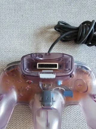 Controller Nintendo 64 Originale Trasparente Viola
