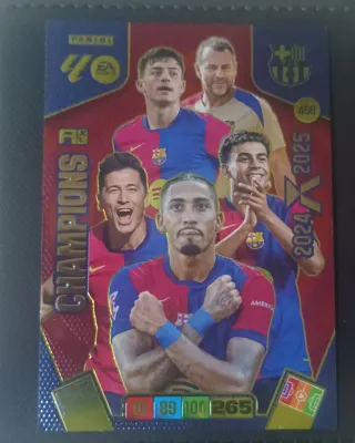 Cromo Champions Barça Adrenalyn 2025-2026