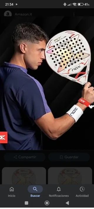 Pala Padel Nox AT10 Pro Cup.