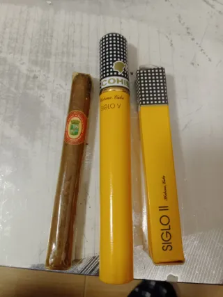 Cohiba Siglo V y La Flor de la Isabela