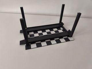 Elevador para diorama. Exhibición coches 1/18