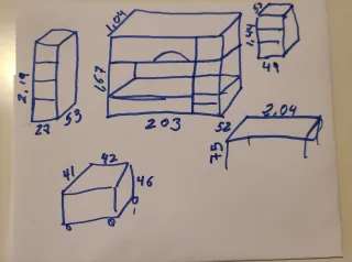 Habitación juvenil litera