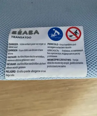 Hamaca Baño Bebé BEABA Azul
