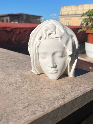 Testa in gesso