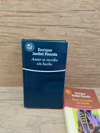 Libro Amor se escribe sin Hache