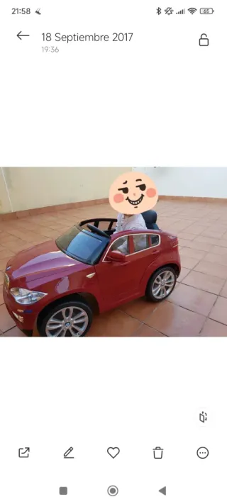 Coche BMW 6GT para niños