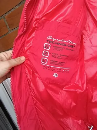 Anorak Norway Geographical Rojo Mujer