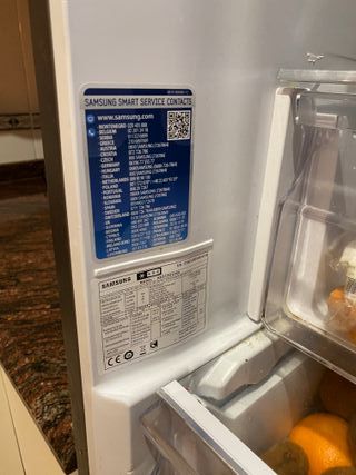 Nevera Samsung Gris