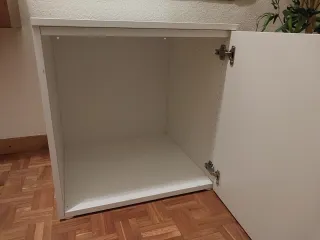 Armario bajo blanco Ikea