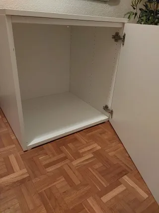 Armario bajo blanco Ikea