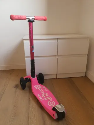 Patinete Micro Maxi Deluxe Plegable Rosa
