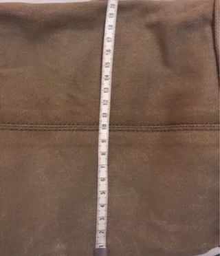 Bolso FOSCO lona y ante verde oliva