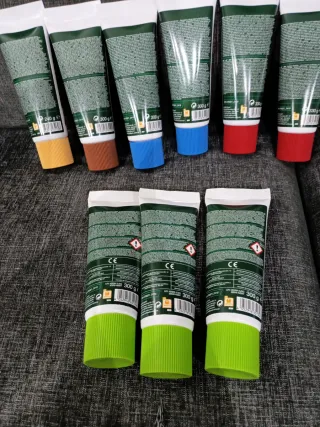 Lote Masillas y Cemento Cola Parkside