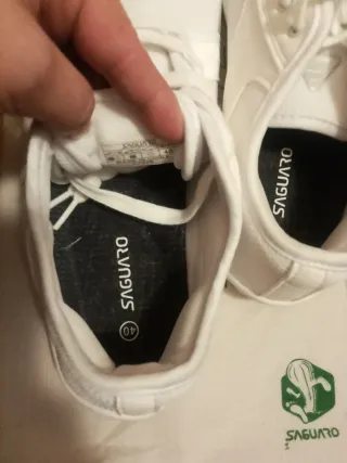 Zapatillas Blancas Talla 40