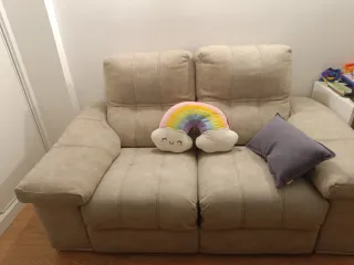 Sofá relax reclinable 2 plazas