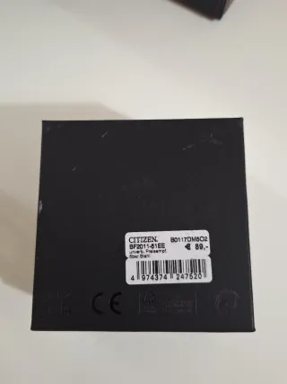 Reloj Citizen Cuarzo Esfera Negra Nuevo