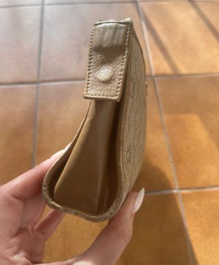 Neceser Vintage Dior 80s Beige/Marrón