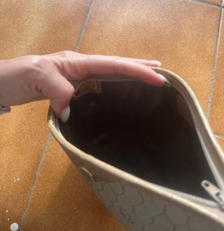 Neceser Vintage Dior 80s Beige/Marrón