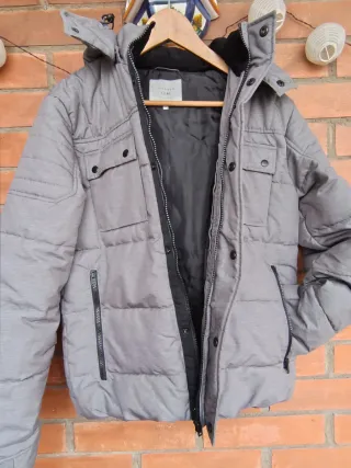 Anorak niño Jack & Jones gris