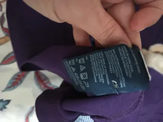 Polo Tommy Hilfiger Morado Talla S