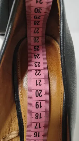 Zapatos Uterqüe Piel Tacón Plataforma Talla 40