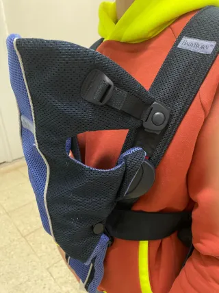 Mochila Portabebé BabyBjorn,Especial verano.